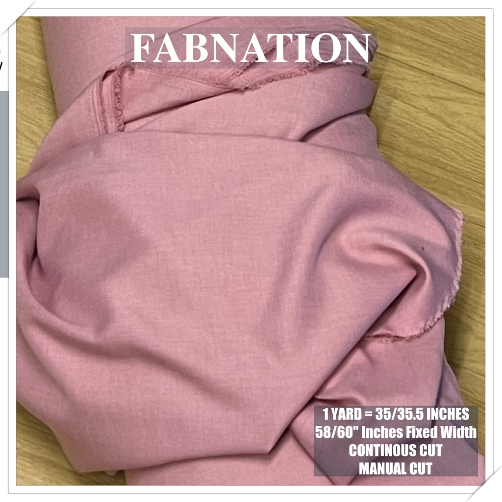 SMOOTH&SOFT COTTON LINEN SCHOOL UNIFORM FABRIC 35/35.5 INCHES LENGTH PER YARD 59 INCH FIXED WIDTH