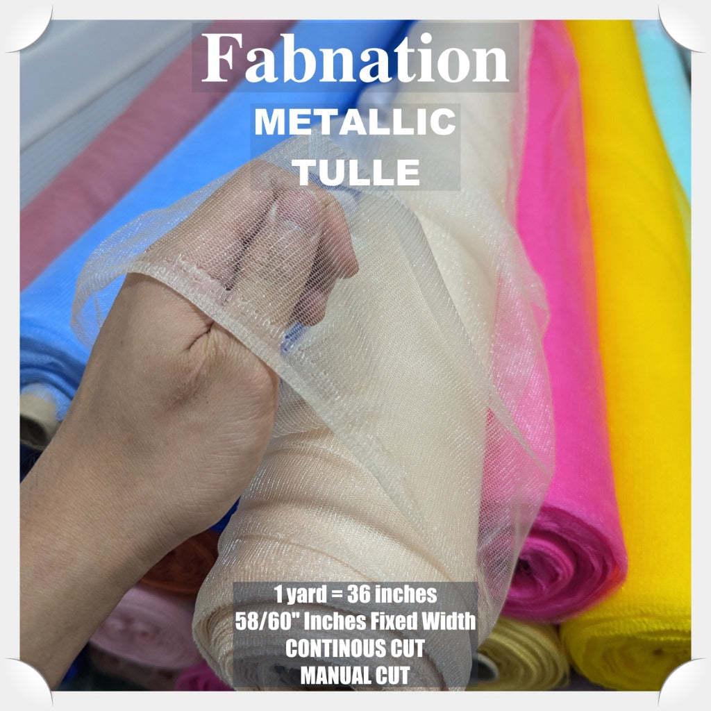 PREMIUM SOFT SILK TULLE Per Yard Fixed 60" Width WHOLESALE AVAILABLE / FABNATION TEXTILE