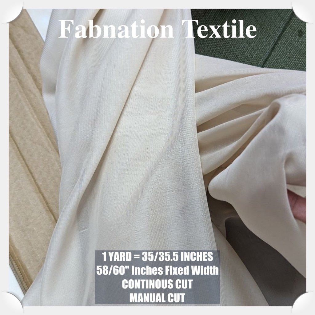 PREMIUM U.S CHIFFON FABRIC Per Yard [35/36" length 58"/60" inches FIXED WIDTH]