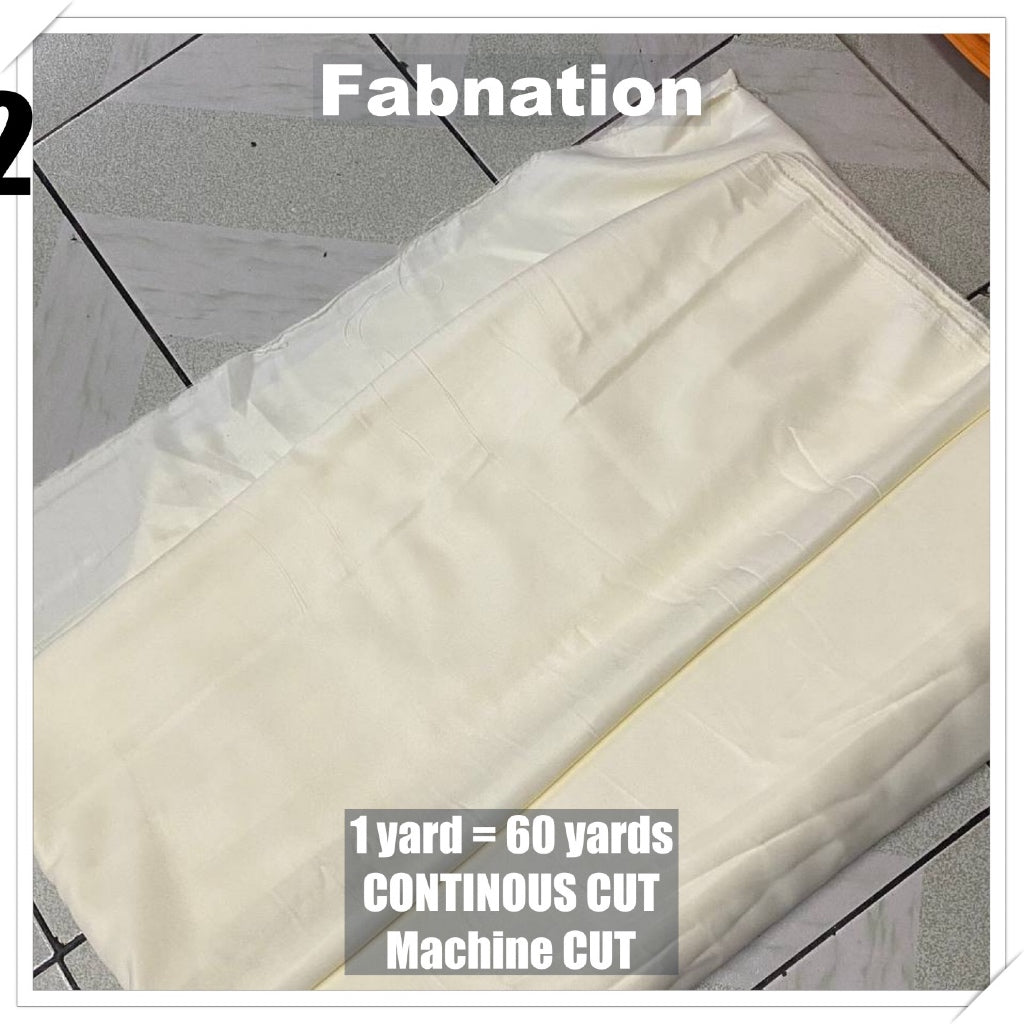 PEACH TWILL PER ROLL = 60 YARDS FABRIC CLOTH RAW TELA  58/60 INCH FIXED WIDTH/ FABNATION