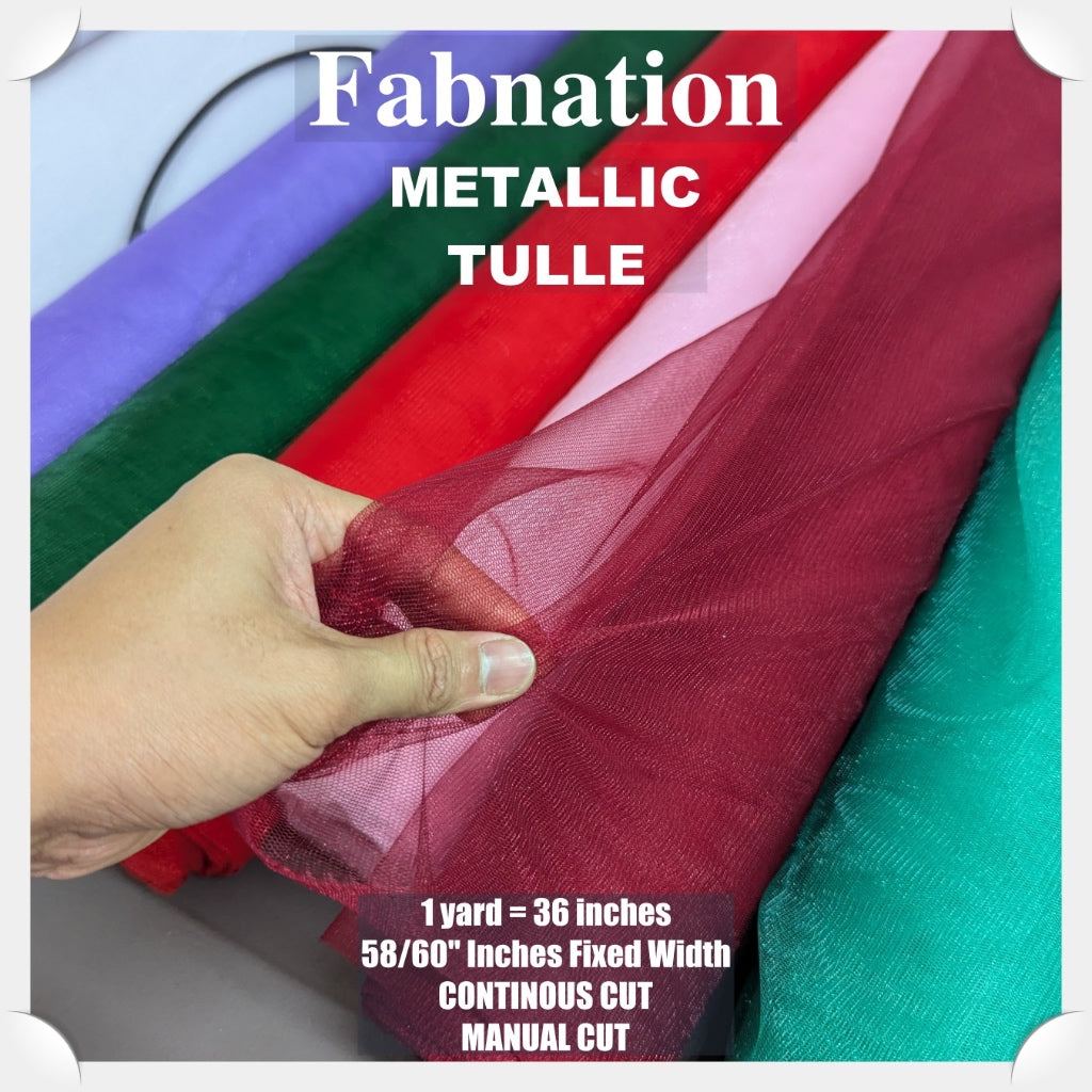 PREMIUM SOFT SILK TULLE Per Yard Fixed 60" Width WHOLESALE AVAILABLE / FABNATION TEXTILE