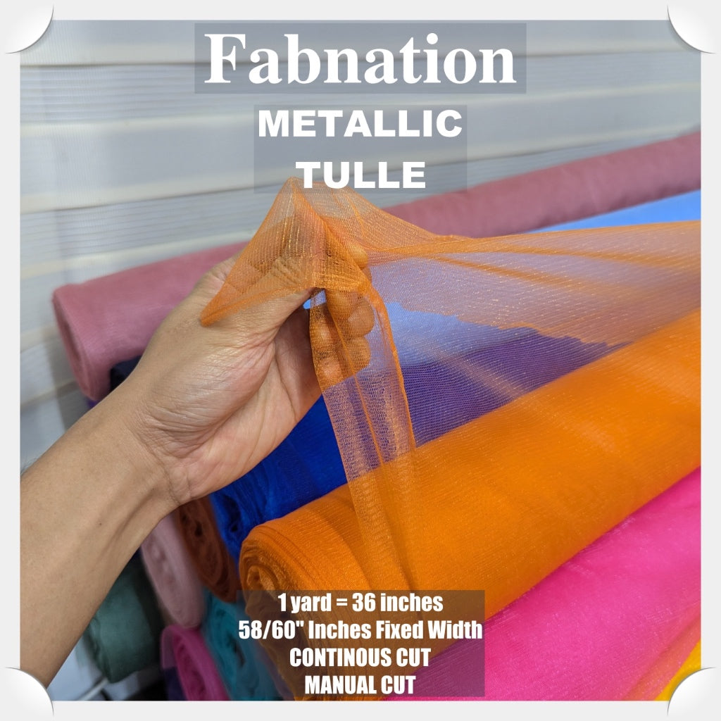 PREMIUM SOFT SILK TULLE Per Yard Fixed 60" Width WHOLESALE AVAILABLE / FABNATION TEXTILE