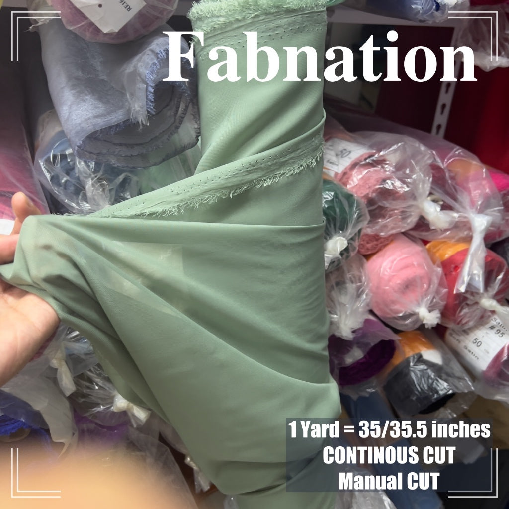 PREMIUM U.S CHIFFON FABRIC Per Yard [35/36" length 58"/60" inches FIXED WIDTH]