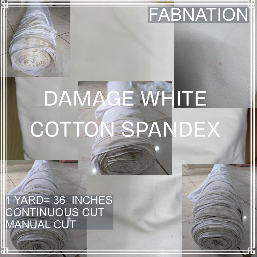 REGULAR COTTON SPANDEX cloth fabric [63"/65" - fixed width] [35"/36" - per yard] WHOLESALE AVAILABLE