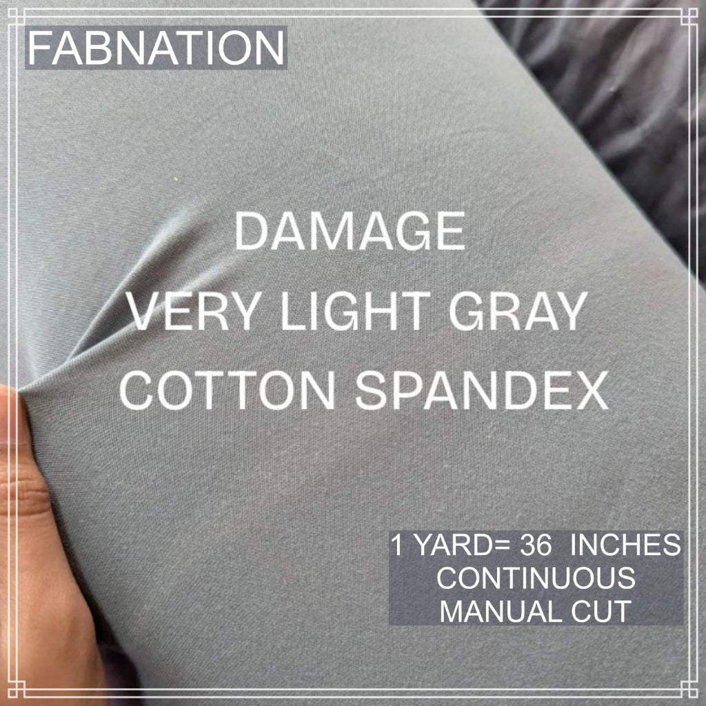 REGULAR COTTON SPANDEX cloth fabric [63"/65" - fixed width] [35"/36" - per yard] WHOLESALE AVAILABLE