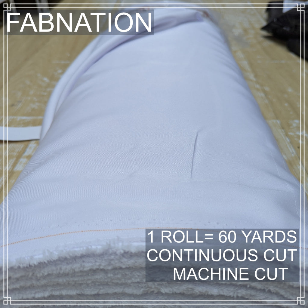 PEACH TWILL PER ROLL = 60 YARDS FABRIC CLOTH RAW TELA  58/60 INCH FIXED WIDTH/ FABNATION