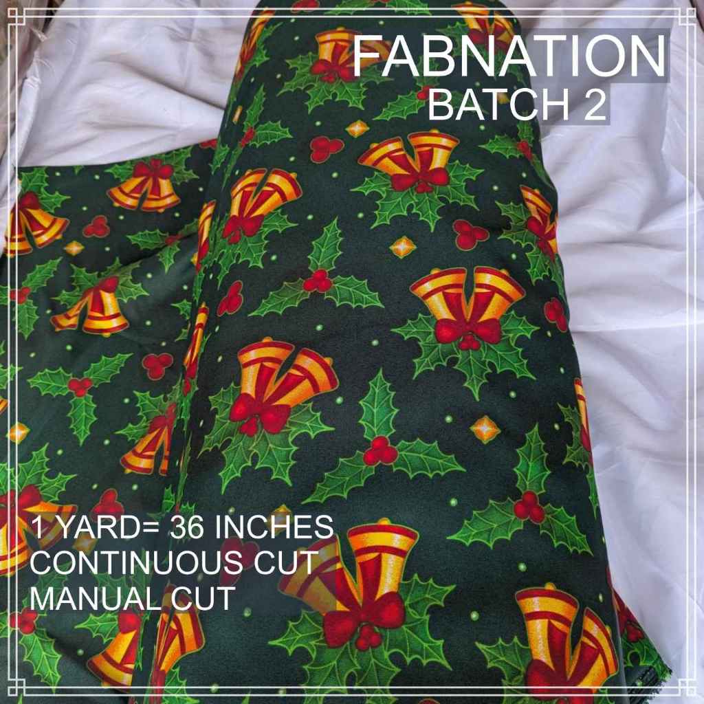 PREMIUM GEENA FABRIC PER YARD DIY FABRIC [35/35.5" LENGTH & 60" FIXED WIDTH] BATCH 2