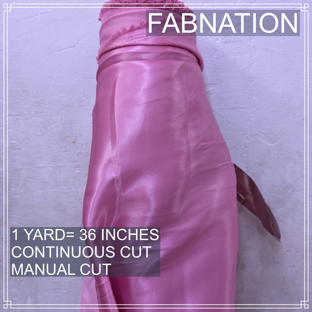 CLASSIC SATIN FABRIC PER YARD IS 36 INCHES LENGTH AND FIXED 60 INCHES WIDTH BY FABNATION