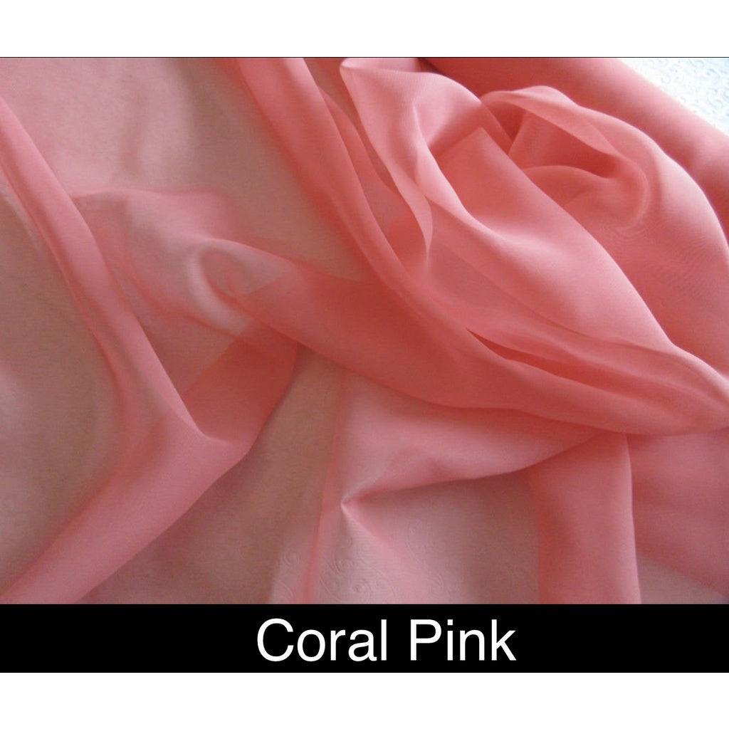 PREMIUM U.S CHIFFON FABRIC Per Yard [35/36" length 58"/60" inches FIXED WIDTH]