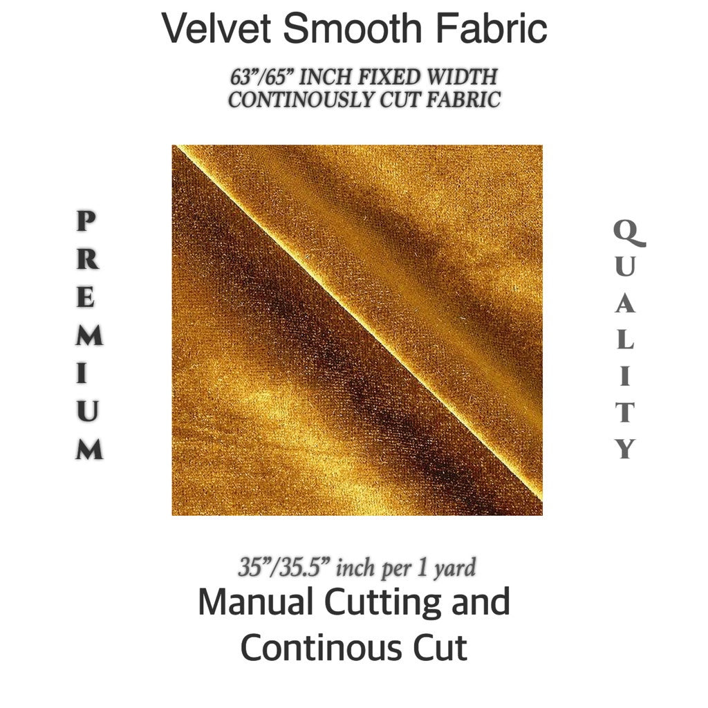 PREMIUM VELVET PER YARD  (CRUSHED STRETCHY VELVET AND VELOUR/SMOOTH ONE-WAY STRETCH VELVET)