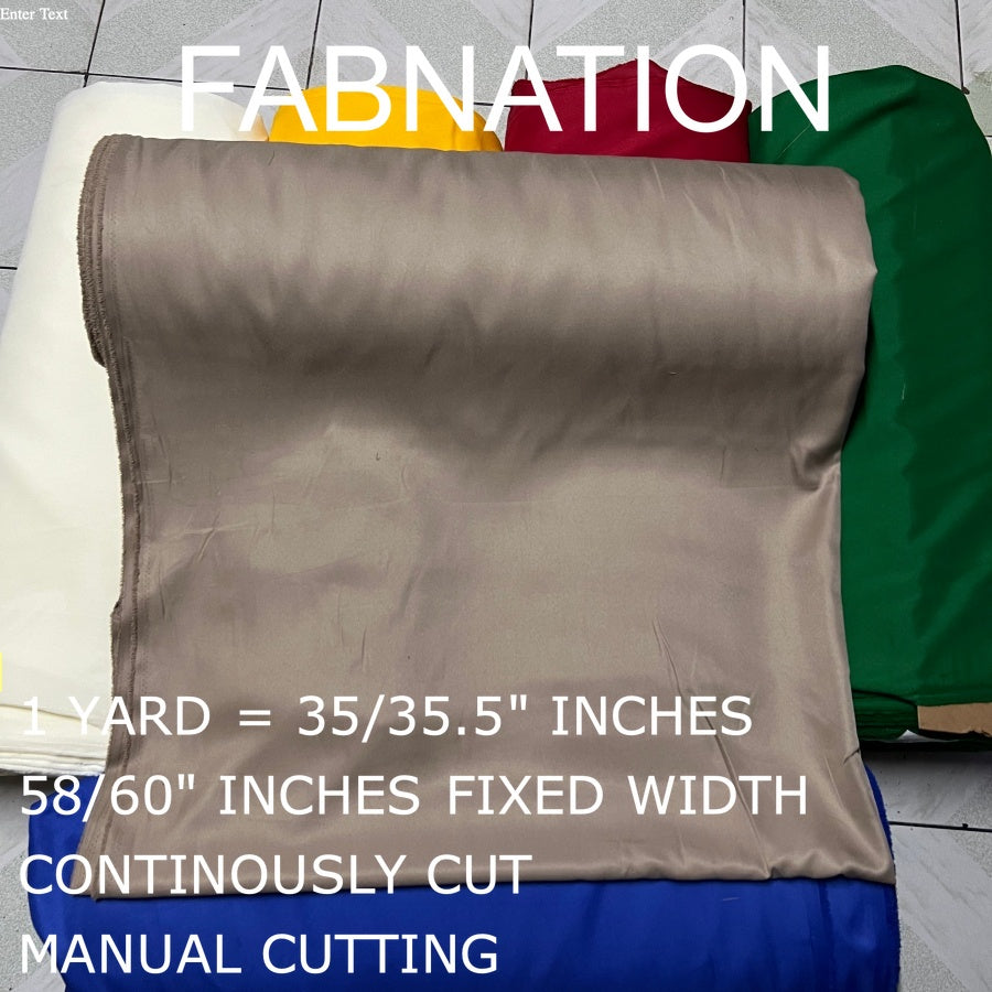 PEACH TWILL FABRIC RAW FABRIC 35/35.5 INCHES LENGTH PER YARD 58/60 INCH FIXED WIDTH