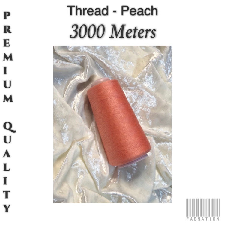 TK120 SINULID / Sewing COTTON THREAD 3000 METERS per cone