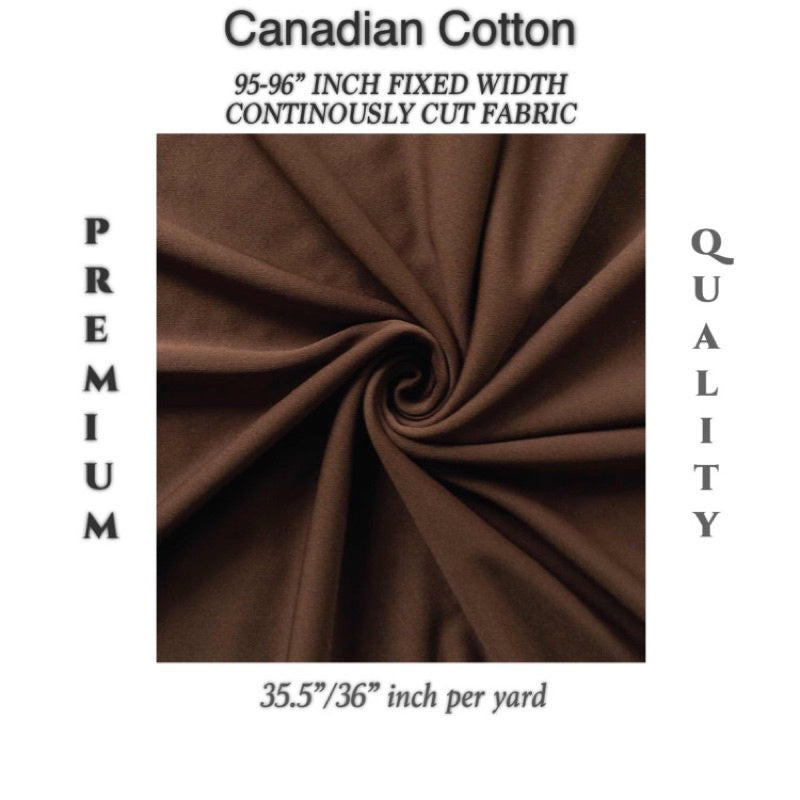 PREMIUM CANADIAN COTTON per yard DIY/RAW fabric cloth BEDSHEET PRINTED 96” width
