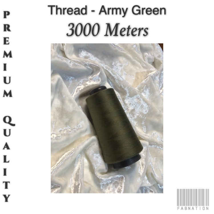 TK120 SINULID / Sewing COTTON THREAD 3000 METERS per cone