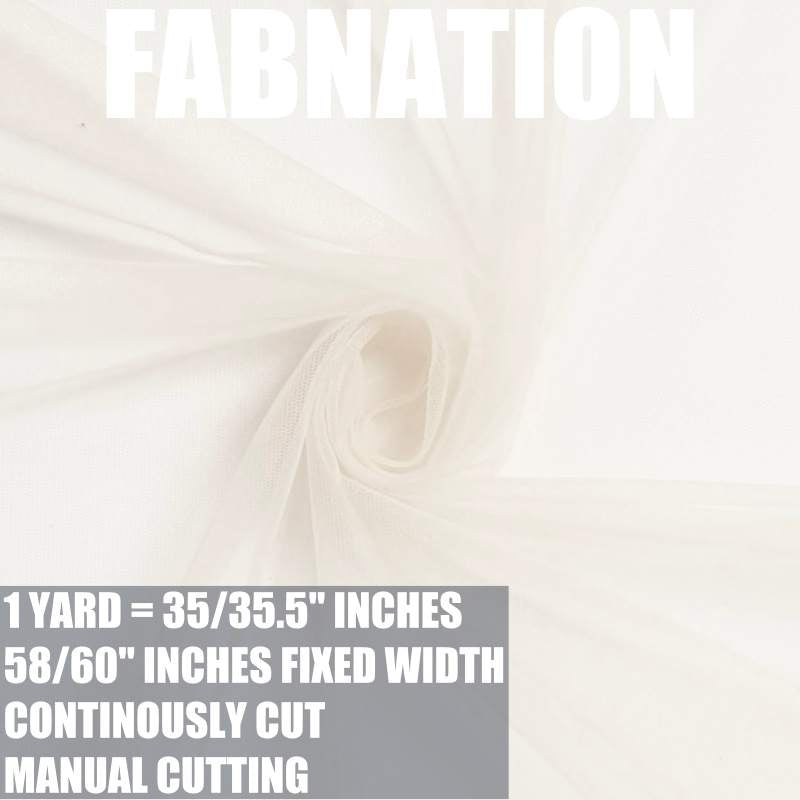 PREMIUM SOFT SILK TULLE Per Yard Fixed 60" Width WHOLESALE AVAILABLE / FABNATION TEXTILE