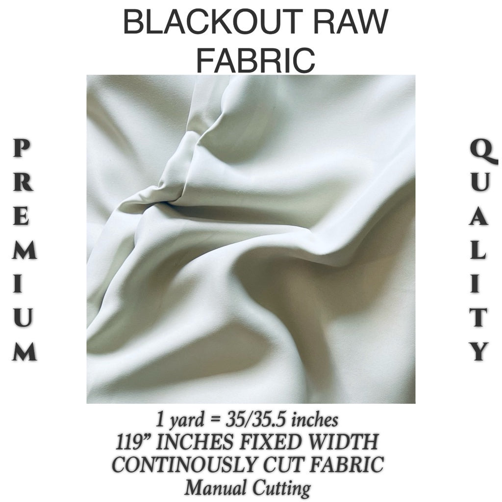 PREMIUM ISOLATION BLACKOUT FABRIC 35/35.5 INCHES PER YARD AND 118/120 INCHES FIXED WIDTH / FABNATION