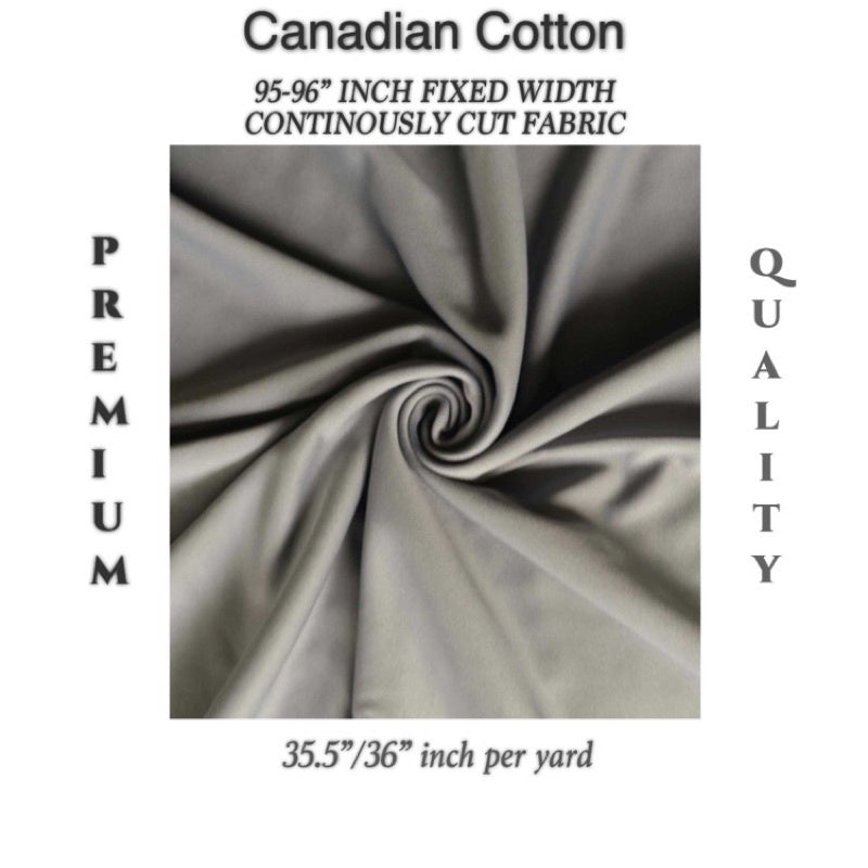 PREMIUM CANADIAN COTTON per yard DIY/RAW fabric cloth BEDSHEET PRINTED 96” width