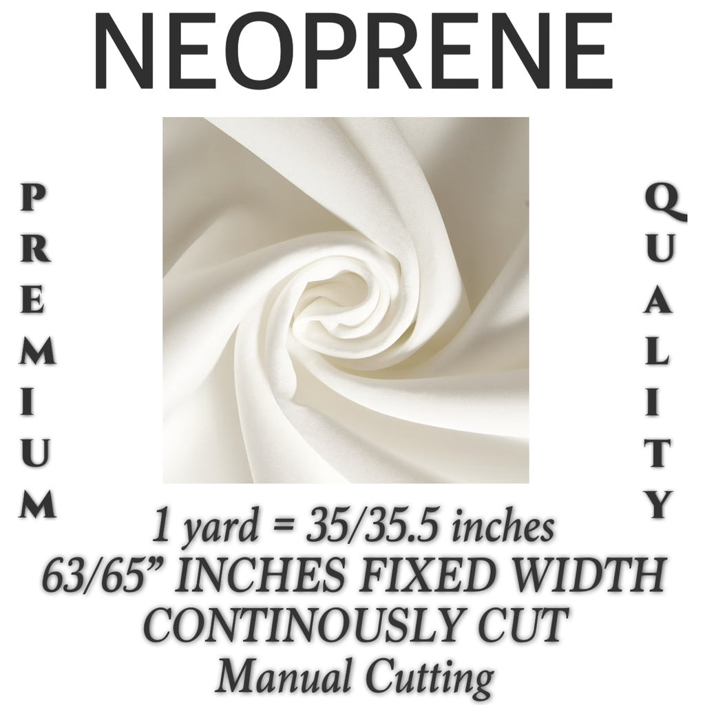 Neoprene Scuba Fabric  60” width Per Yard 220GSM-250GSM PLAIN AND PRINTED