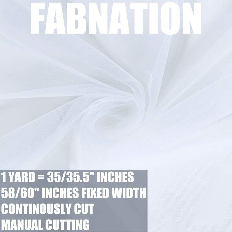 PREMIUM SOFT SILK TULLE Per Yard Fixed 60" Width WHOLESALE AVAILABLE / FABNATION TEXTILE