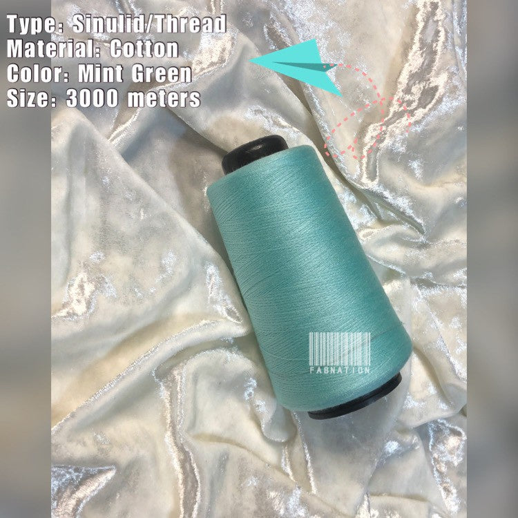 TK120 SINULID / Sewing COTTON THREAD 3000 METERS per cone