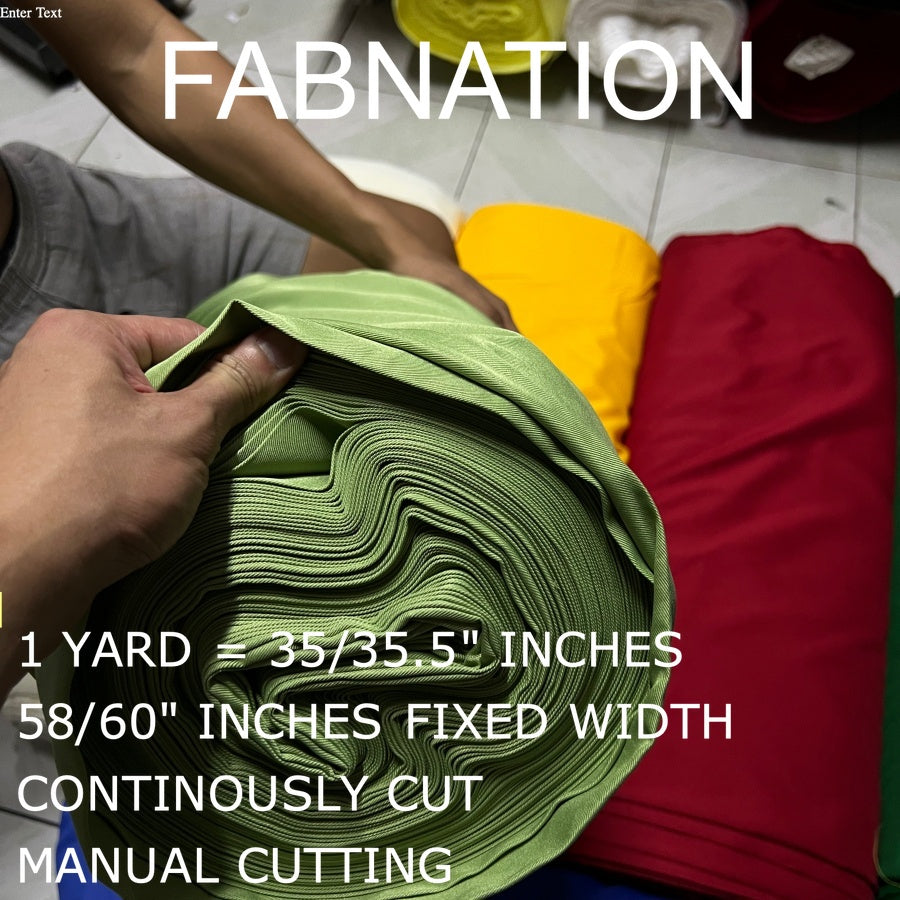 PEACH TWILL FABRIC RAW FABRIC 35/35.5 INCHES LENGTH PER YARD 58/60 INCH FIXED WIDTH