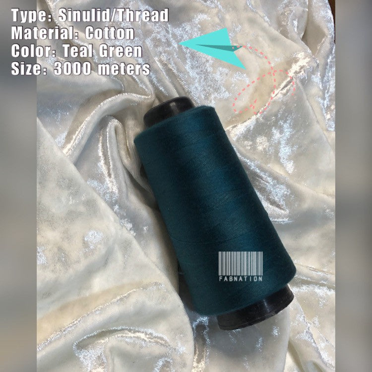 TK120 SINULID / Sewing COTTON THREAD 3000 METERS per cone