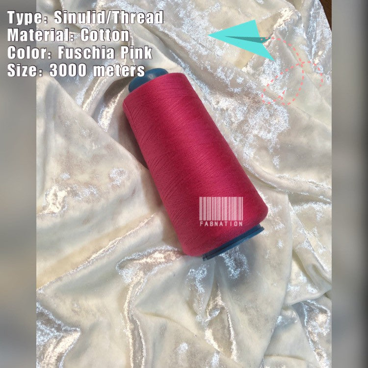 TK120 SINULID / Sewing COTTON THREAD 3000 METERS per cone