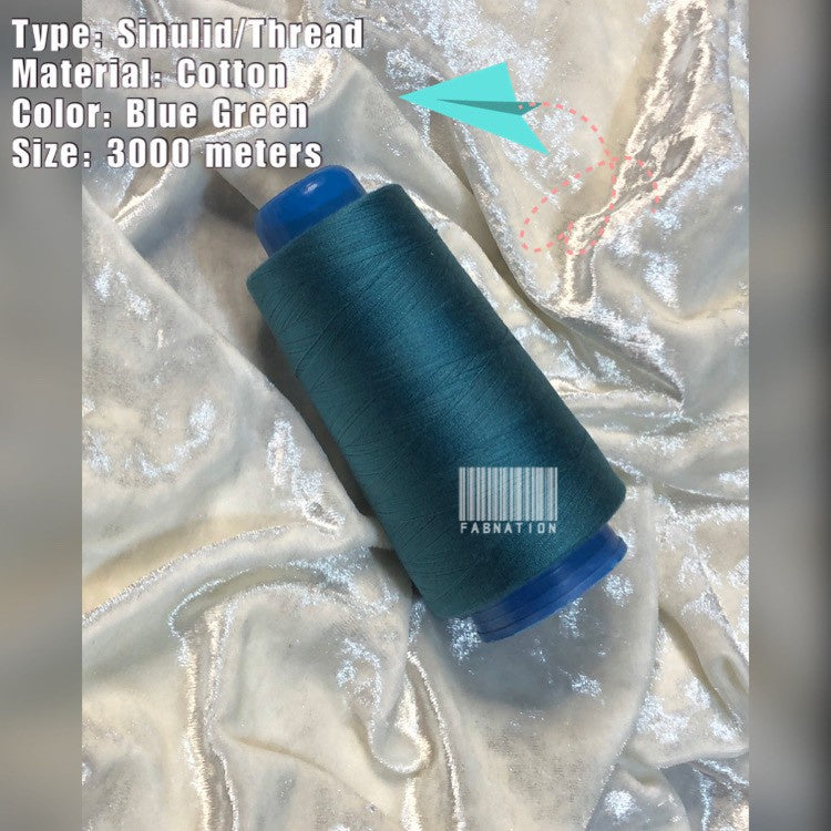 TK120 SINULID / Sewing COTTON THREAD 3000 METERS per cone