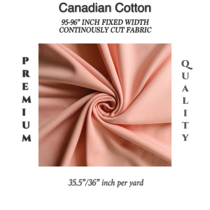 PREMIUM CANADIAN COTTON per yard DIY/RAW fabric cloth BEDSHEET PRINTED 96” width