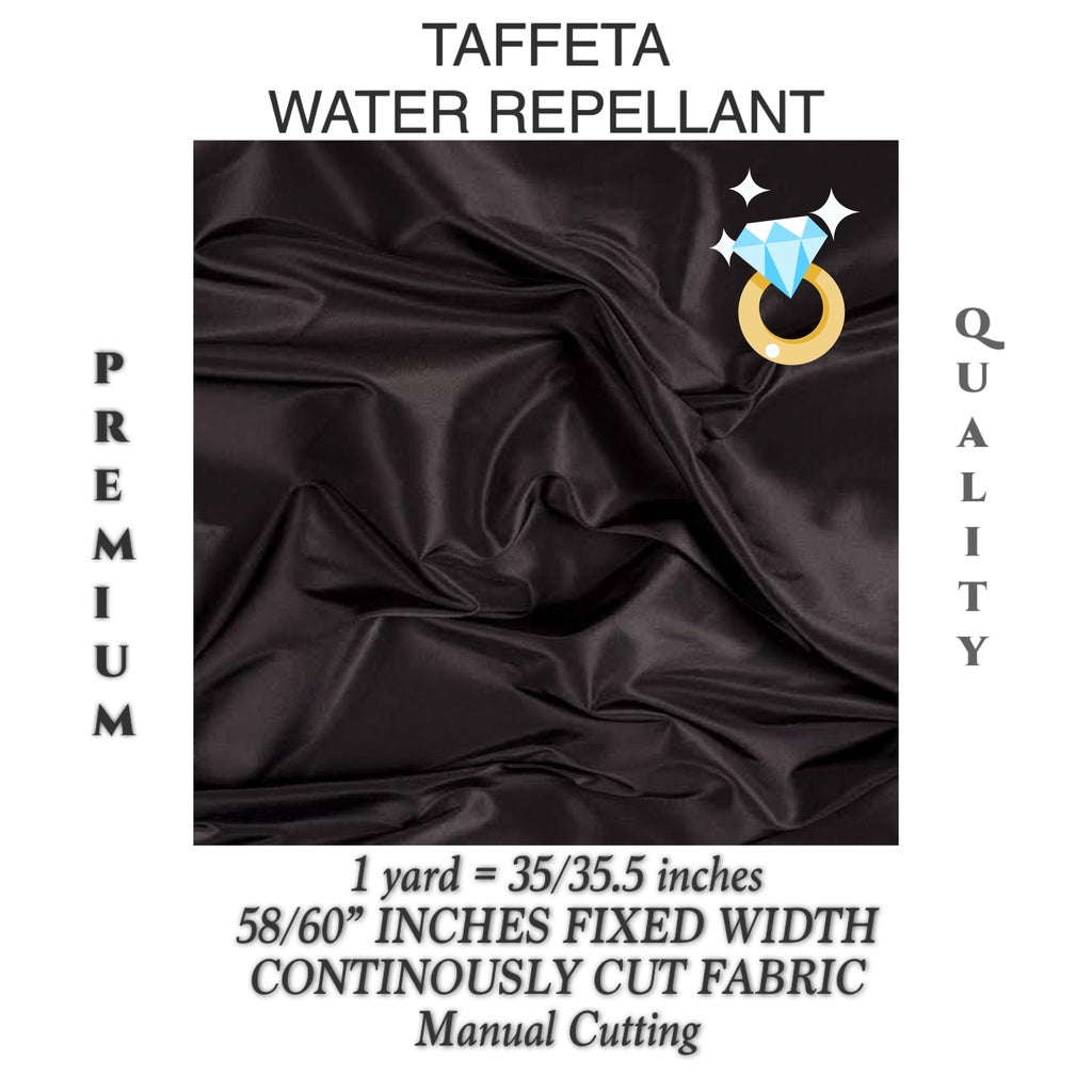 TAFFETA SBL w/ Silverbacklining Waterproof & TAFFETA REGULAR w/o silverbacklining Water-Repellant