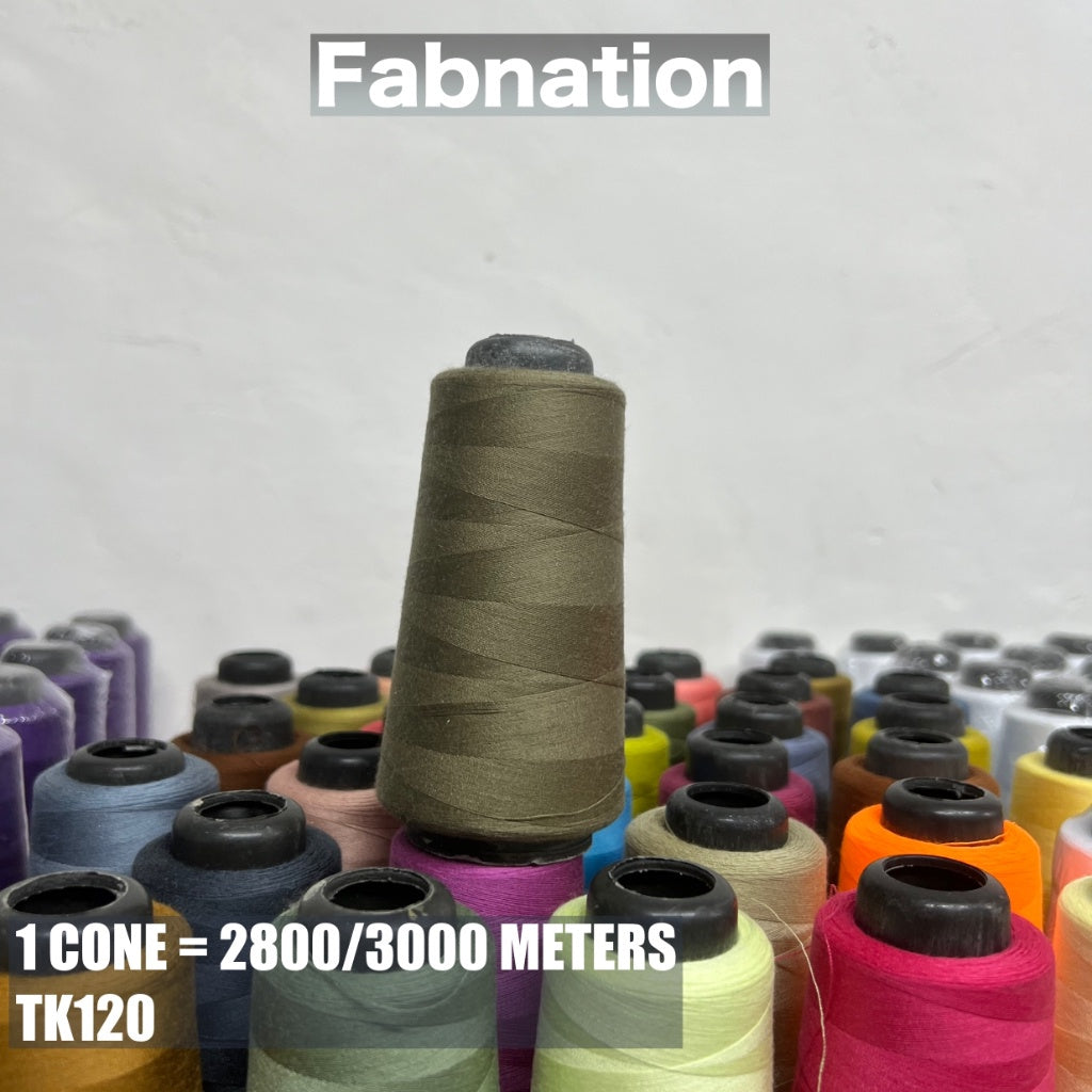 Sinulid / Sewing TK120 Thread 3000 meters per cone Batch 2