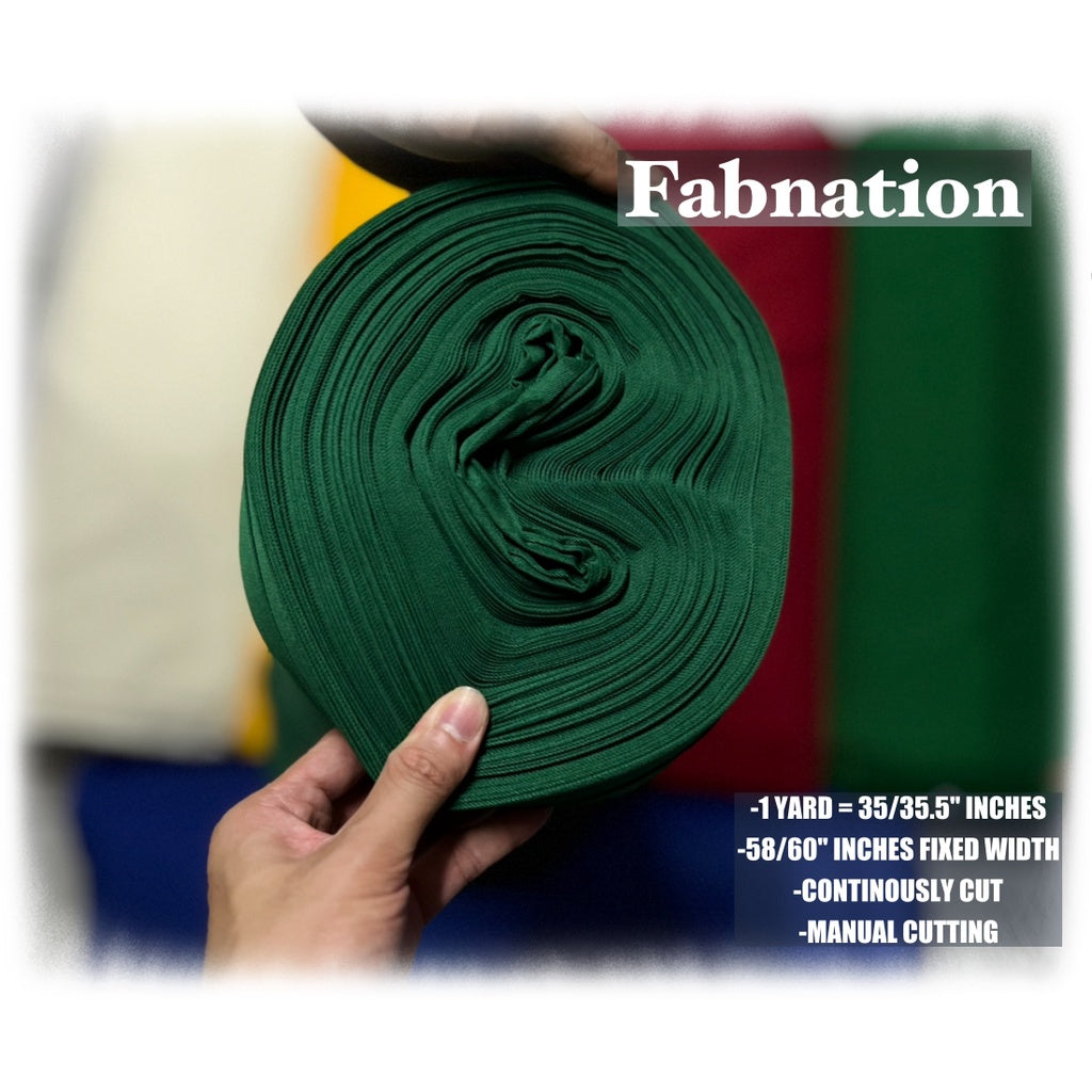 HQ Peach Twill Cotton Raw Tela, 35/35.5 Inches Length Per Yard, 58/60 Inch Fixed Width/Fab