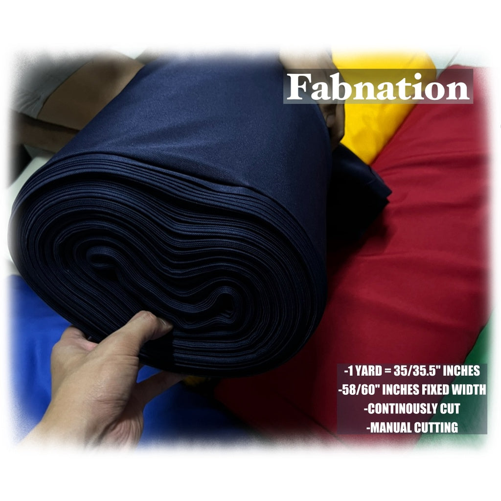 HQ Peach Twill Cotton Raw Tela, 35/35.5 Inches Length Per Yard, 58/60 Inch Fixed Width/Fab