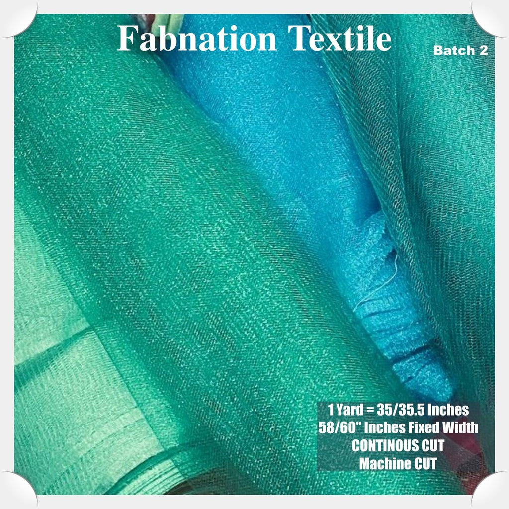 PREMIUM SOFT SILK TULLE Per Yard Fixed 60" Width WHOLESALE AVAILABLE / FABNATION TEXTILE