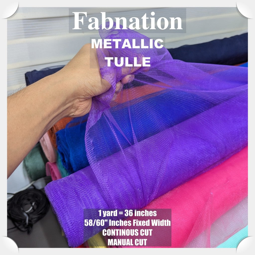 PREMIUM SOFT SILK TULLE Per Yard Fixed 60" Width WHOLESALE AVAILABLE / FABNATION TEXTILE