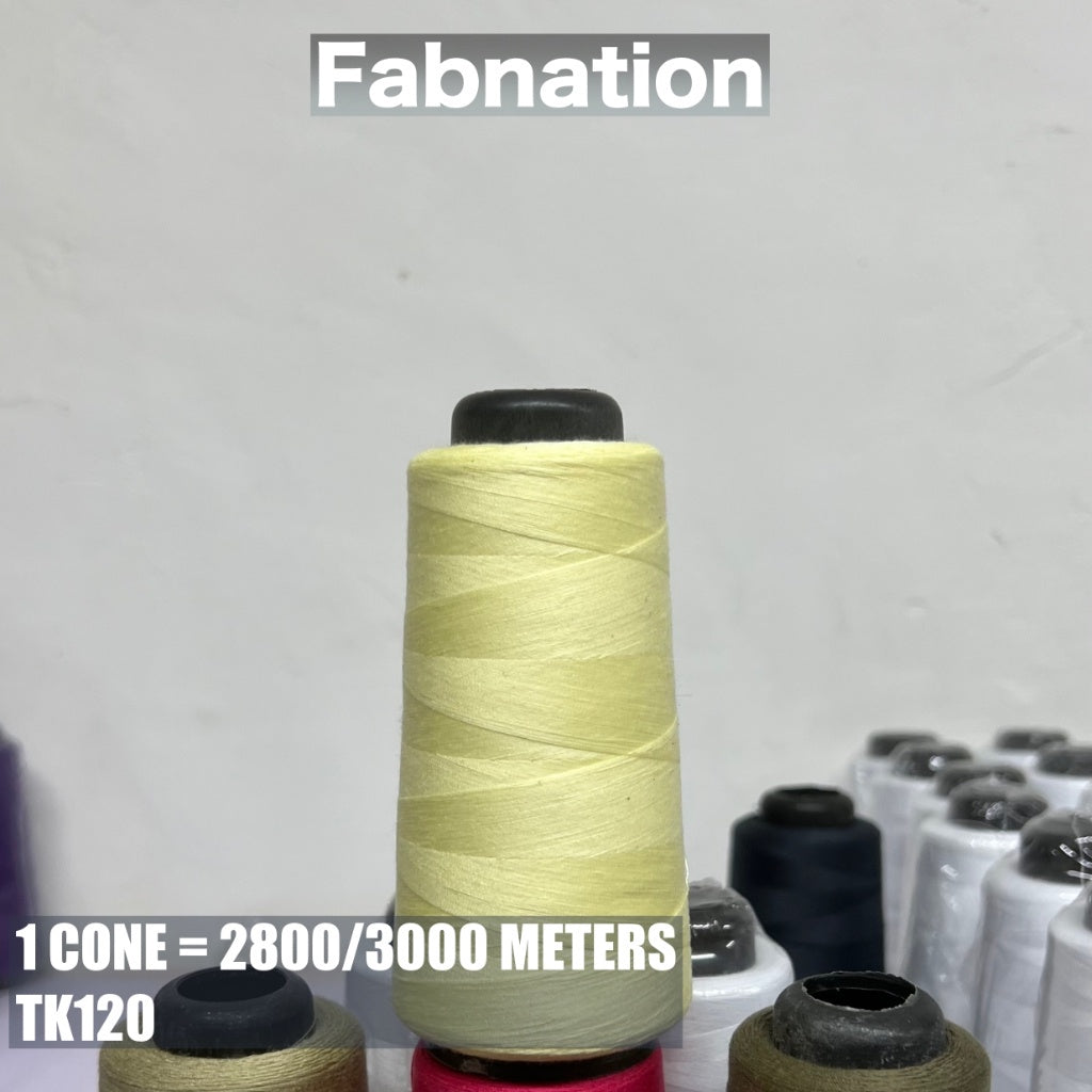 Sinulid / Sewing TK120 Thread 3000 meters per cone Batch 2