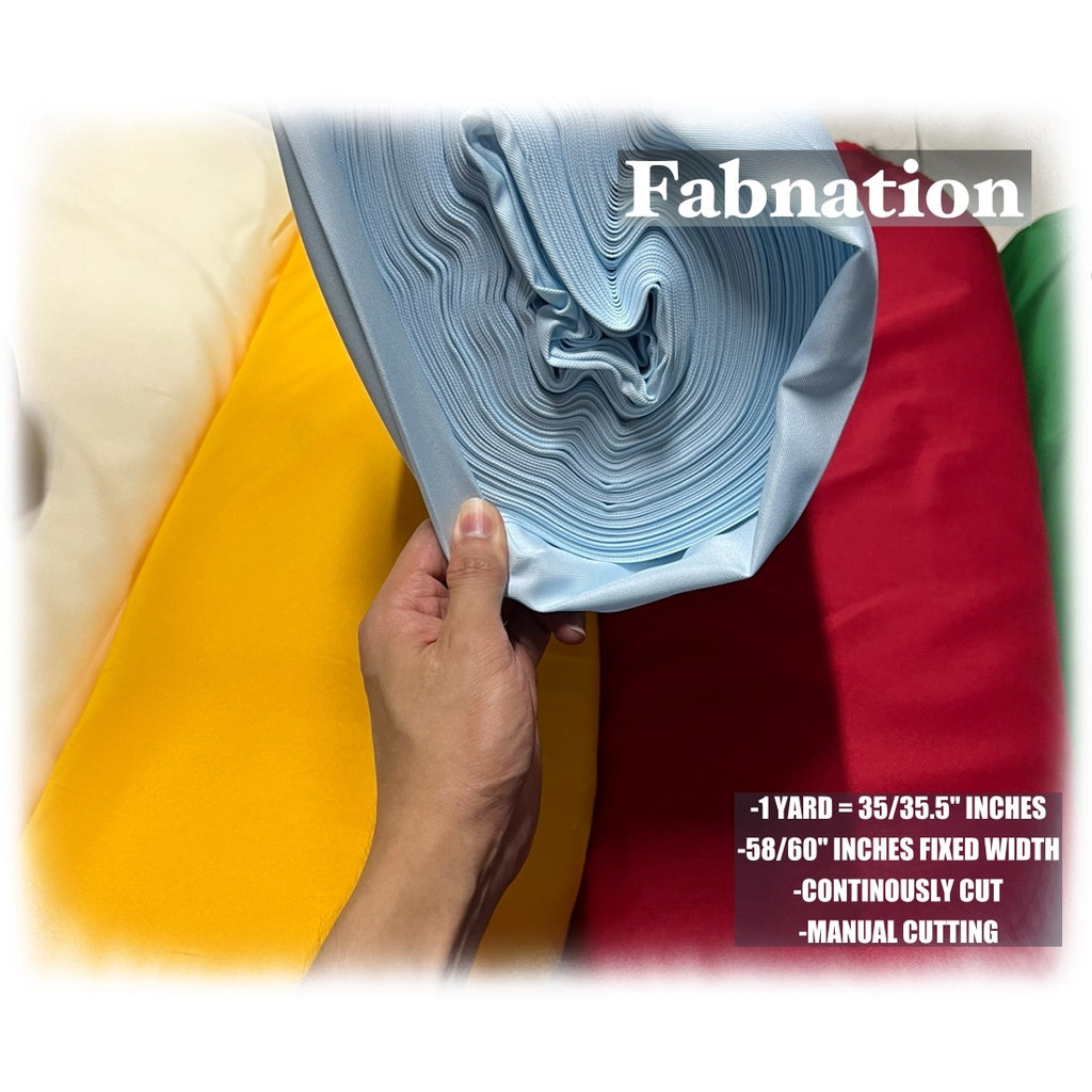 HQ Peach Twill Cotton Raw Tela, 35/35.5 Inches Length Per Yard, 58/60 Inch Fixed Width/Fab