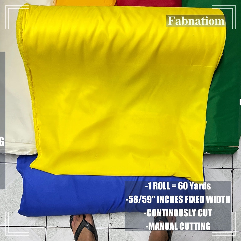 PEACH TWILL PER ROLL = 60 YARDS FABRIC CLOTH RAW TELA  58/60 INCH FIXED WIDTH/ FABNATION