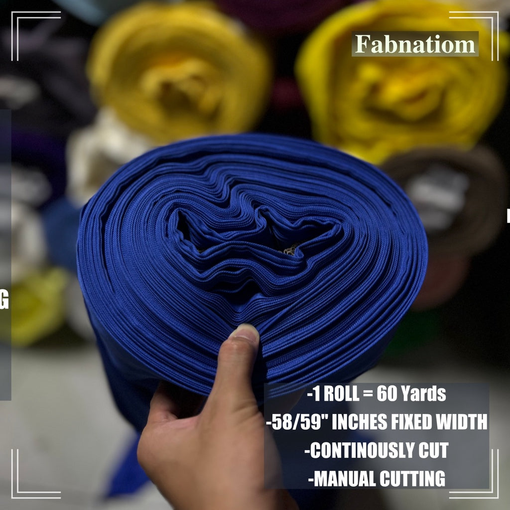 PEACH TWILL PER ROLL = 60 YARDS FABRIC CLOTH RAW TELA  58/60 INCH FIXED WIDTH/ FABNATION