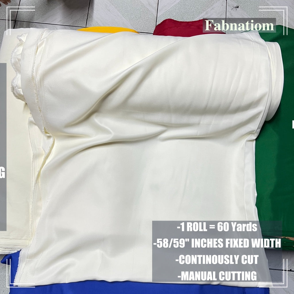 PEACH TWILL PER ROLL = 60 YARDS FABRIC CLOTH RAW TELA  58/60 INCH FIXED WIDTH/ FABNATION