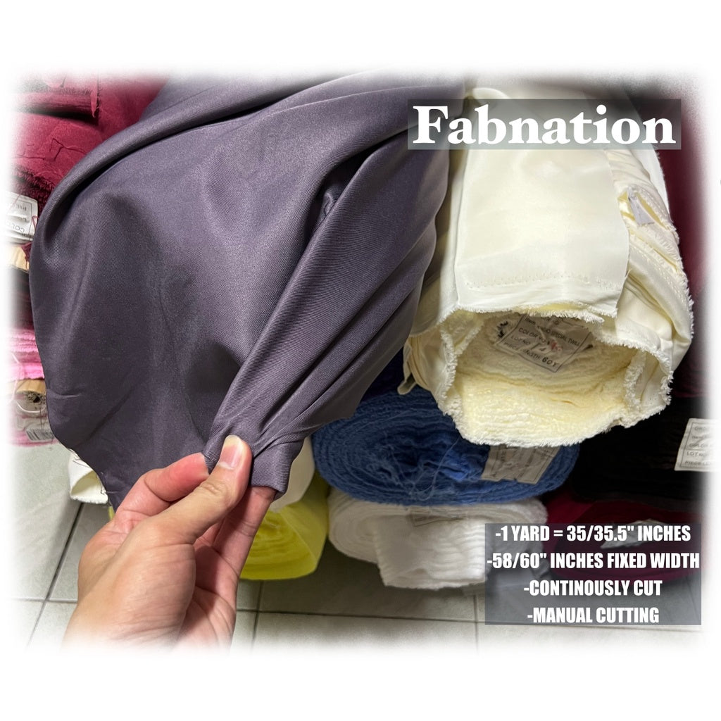 HQ Peach Twill Cotton Raw Tela, 35/35.5 Inches Length Per Yard, 58/60 Inch Fixed Width/Fab