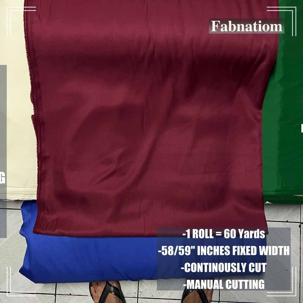 PEACH TWILL PER ROLL = 60 YARDS FABRIC CLOTH RAW TELA  58/60 INCH FIXED WIDTH/ FABNATION