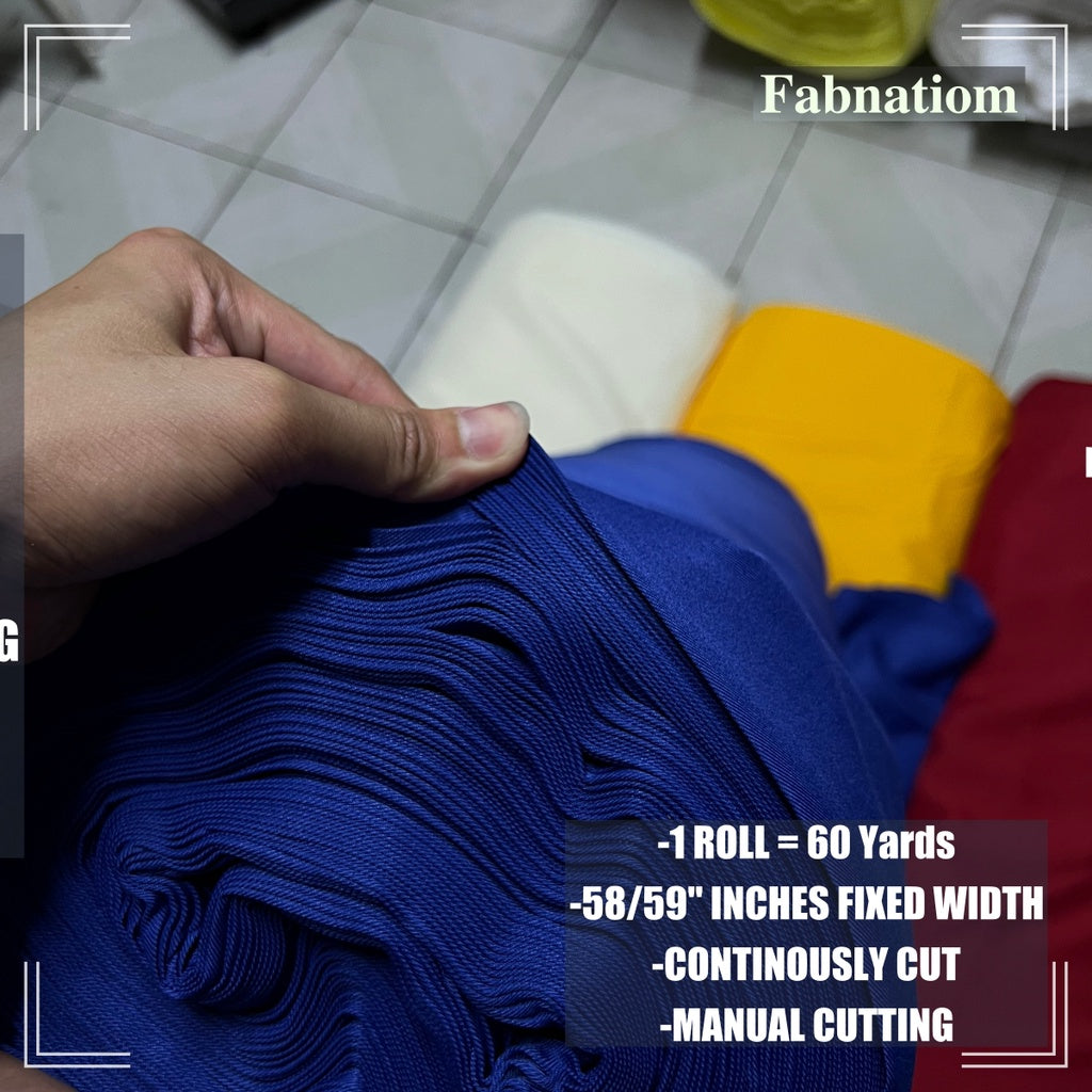 PEACH TWILL PER ROLL = 60 YARDS FABRIC CLOTH RAW TELA  58/60 INCH FIXED WIDTH/ FABNATION