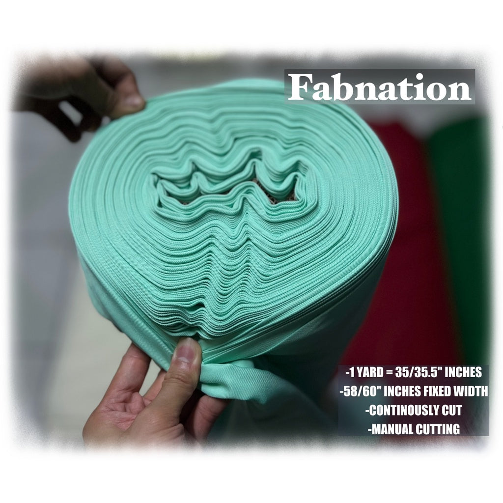 HQ Peach Twill Cotton Raw Tela, 35/35.5 Inches Length Per Yard, 58/60 Inch Fixed Width/Fab