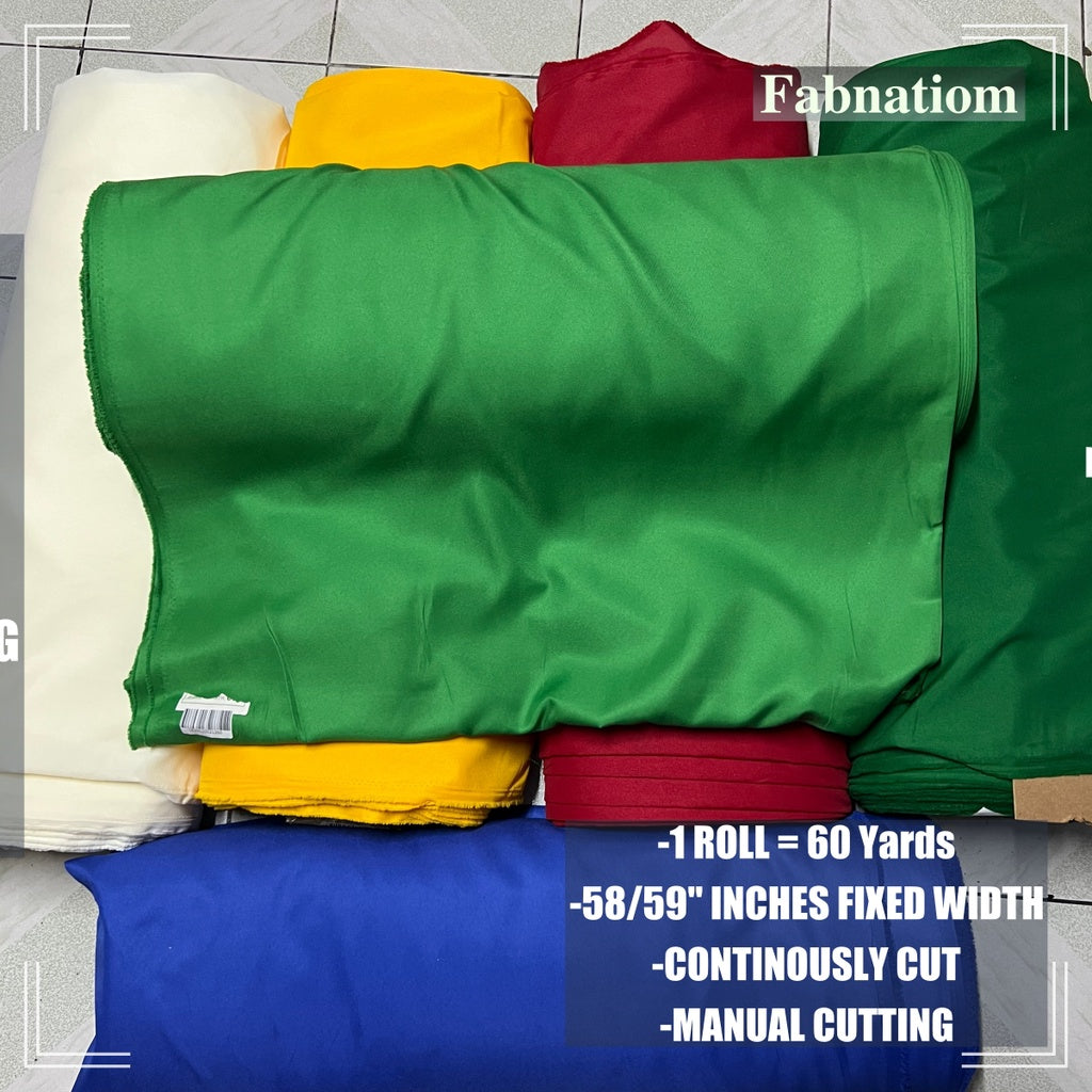 PEACH TWILL PER ROLL = 60 YARDS FABRIC CLOTH RAW TELA  58/60 INCH FIXED WIDTH/ FABNATION