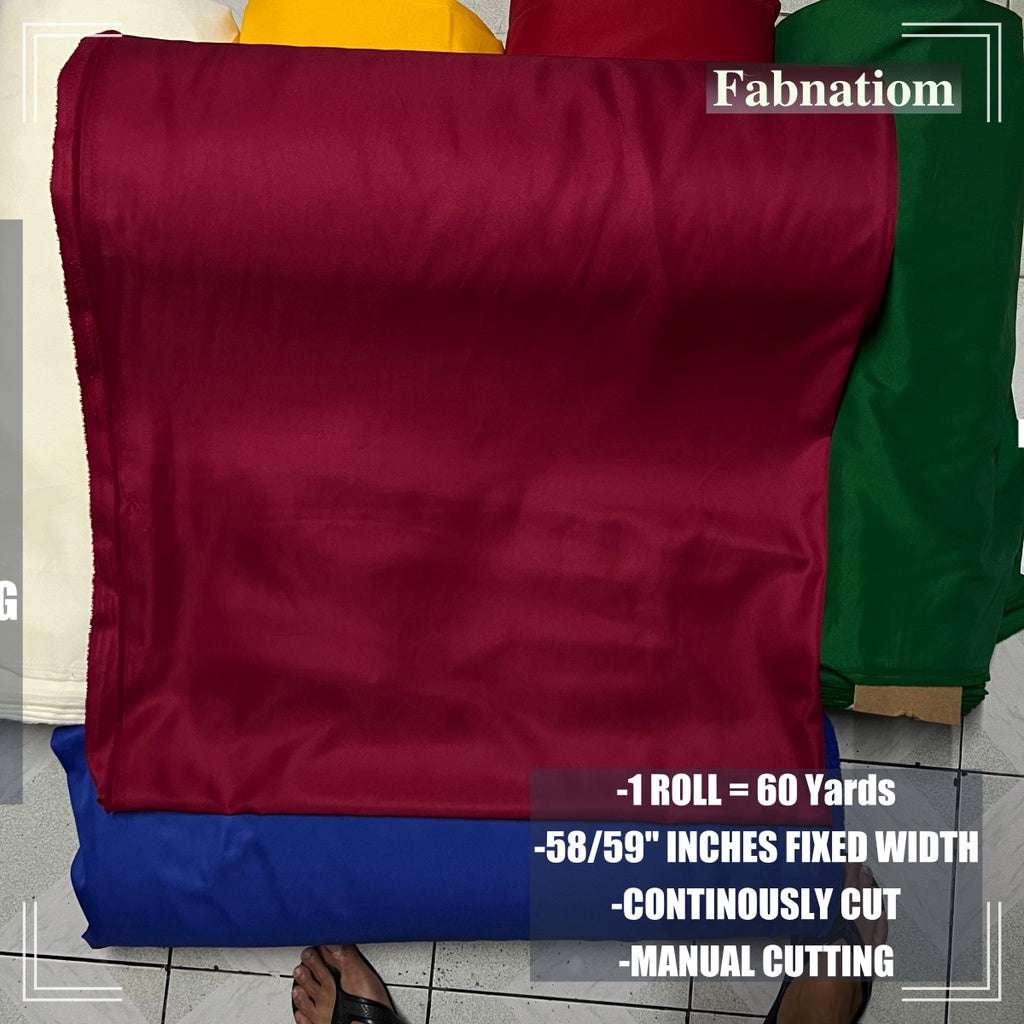 PEACH TWILL PER ROLL = 60 YARDS FABRIC CLOTH RAW TELA  58/60 INCH FIXED WIDTH/ FABNATION