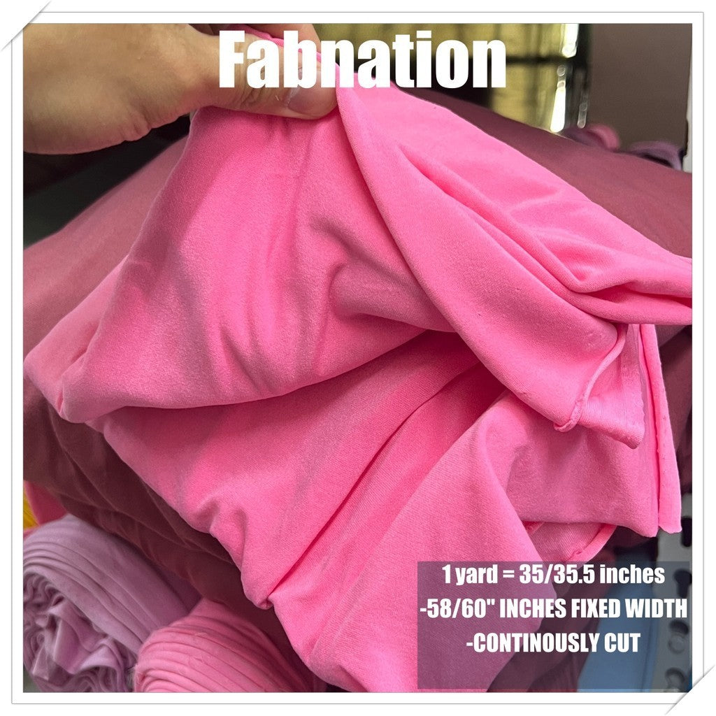 REGULAR COTTON SPANDEX cloth fabric [63"/65" - fixed width] [35"/36" - per yard] WHOLESALE AVAILABLE