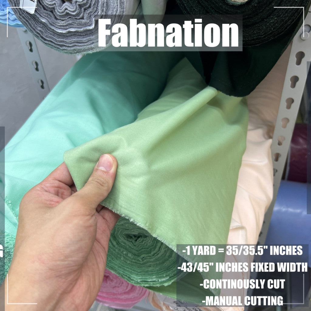 LACOS FABRIC CLOTH RAW TELA 35/35.5 INCHES LENGTH PER YARD 44/45 INCH FIXED WIDTH/ FABNATION