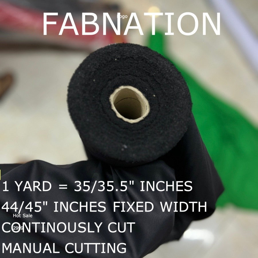 LACOS FABRIC CLOTH RAW TELA 35/35.5 INCHES LENGTH PER YARD 44/45 INCH FIXED WIDTH/ FABNATION