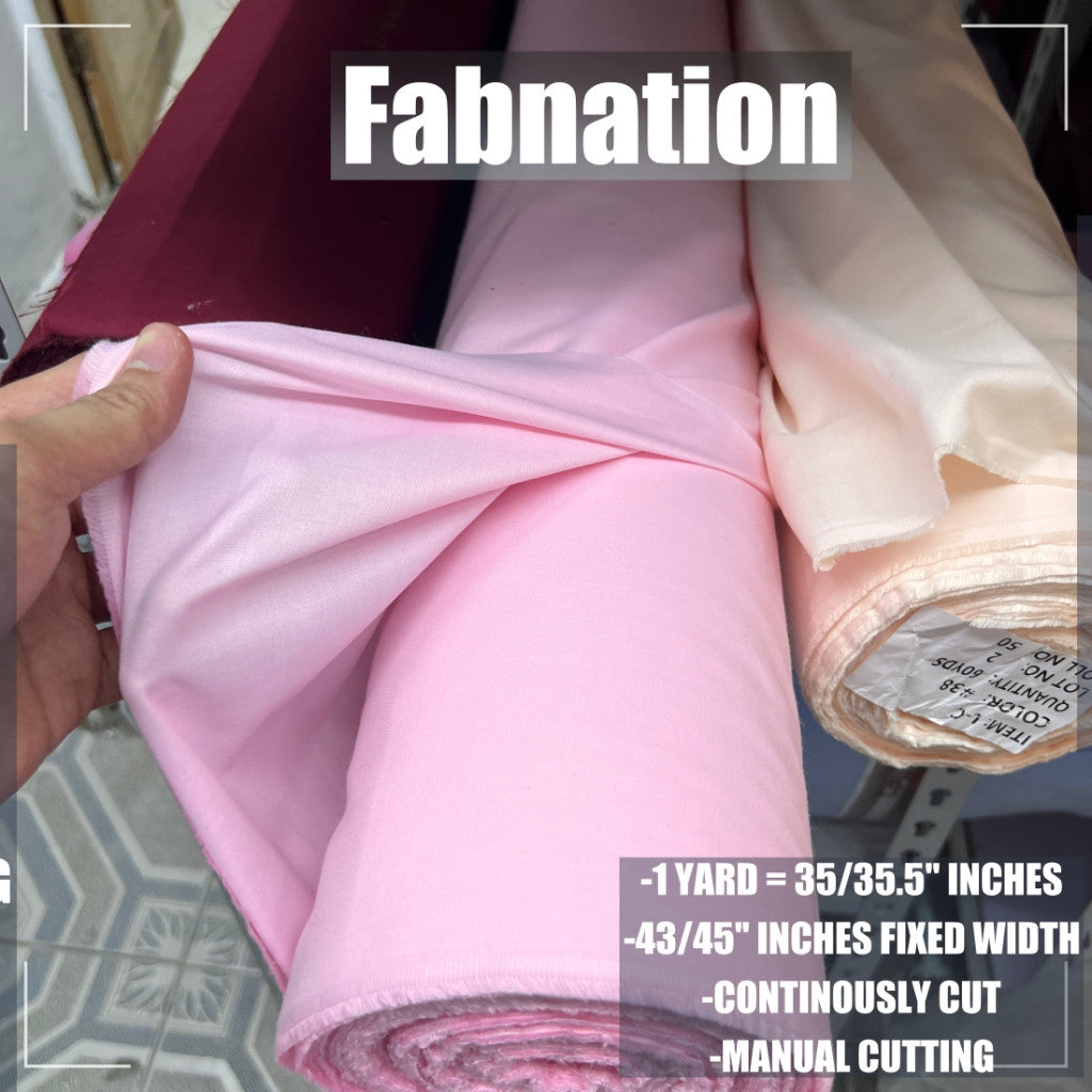 LACOS FABRIC CLOTH RAW TELA 35/35.5 INCHES LENGTH PER YARD 44/45 INCH FIXED WIDTH/ FABNATION